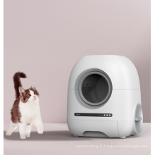 Boîte à litière pour chats automatiques pour animaux de compagnie